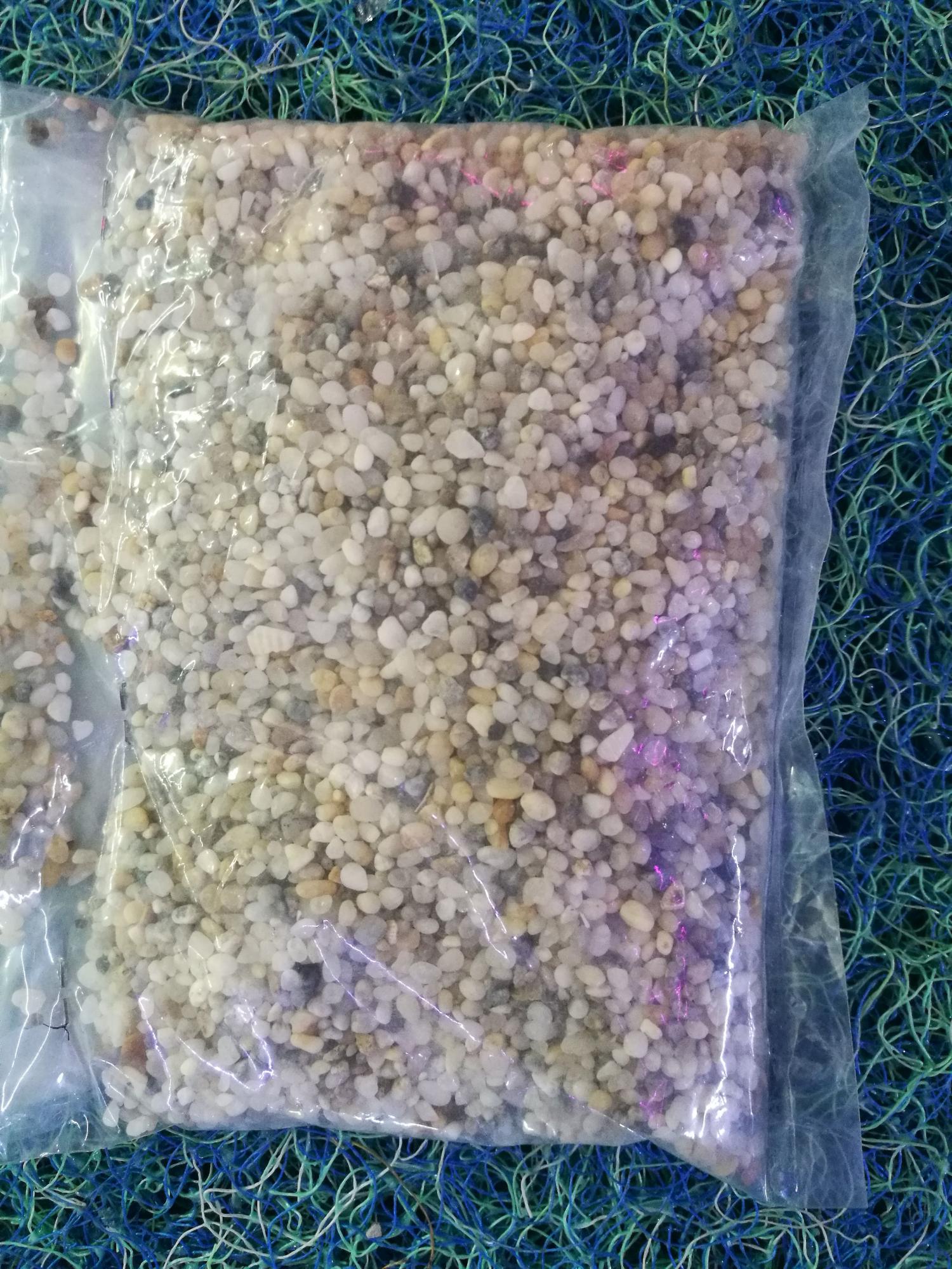 1 gói sỏi muối tiêu 500gram trang trí hồ cá chậu cây cố định phân nền.