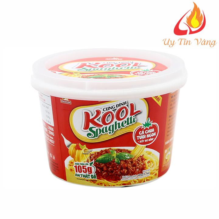 Mì khoai tây cung đình kool sốt spghetti thịt bò bằm 105gram