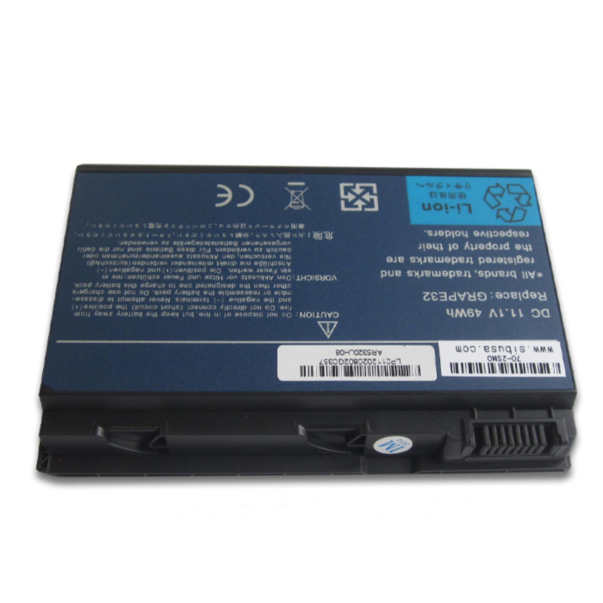 Pin laptop acer grape32 / travelmate 5530 6592 5710 5720 5730 / extensa 5220 5420 5620 5630 7220 7620 / aspire 3100 3103 5630 5650 3690 5100 5515 5610 5110- hàng nh?p kh?u new 100%