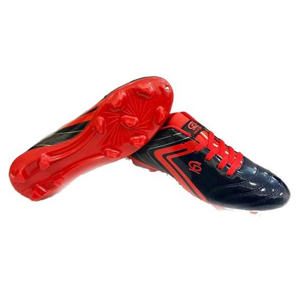 Giày đá bóng sân cỏ tự nhiên cp_044tn đen đỏ