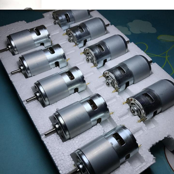 Motor 775 đảm bảo đủ 150w, dây đồng, 24V,16000 vòng/ph, có bạc đạn: Chế máy cưa, máy cắt, máy mài, ô tô, tầu thuyền