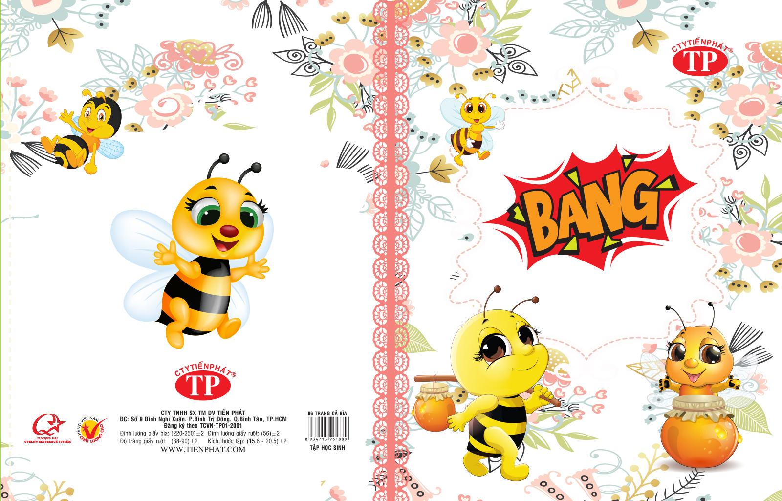 Tập học sinh - vở học sinh - bang - 96 trang - lốc 10 quyển