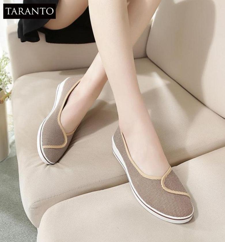 Giày búp bê đi bộ êm chân TARANTO TRT-GBBNU-01 giá rẻ