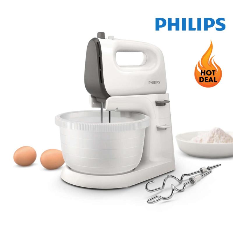 Giá bán Máy đánh trứng để bàn Philips HR3745 (Trắng) - Hàng nhập khẩu