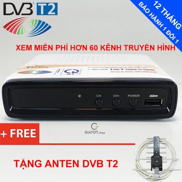 {Rẻ vô địch} Đầu thu kỹ thuật số DVB T2 LTP STB-1306 tặng Anten DVB T2