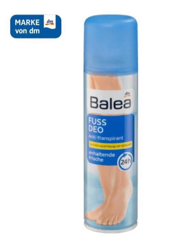 Xịt khử mùi hôi chân Balea Fuss Deo chai 200ml tốt nhất