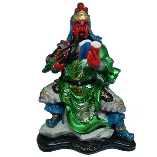Tượng quan công đọc sách poly pt0149