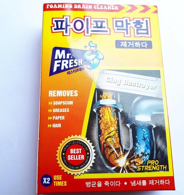 Hộp bột thông cống Mr Fresh Hàn Quốc 200g GT798