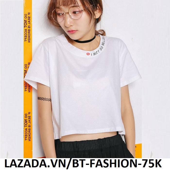 Áo Thun Nữ Kiểu  Crop Top (Hở Eo) Thời Trang Hàn Quốc Mới - BT Fashion (AT3-BETTER)