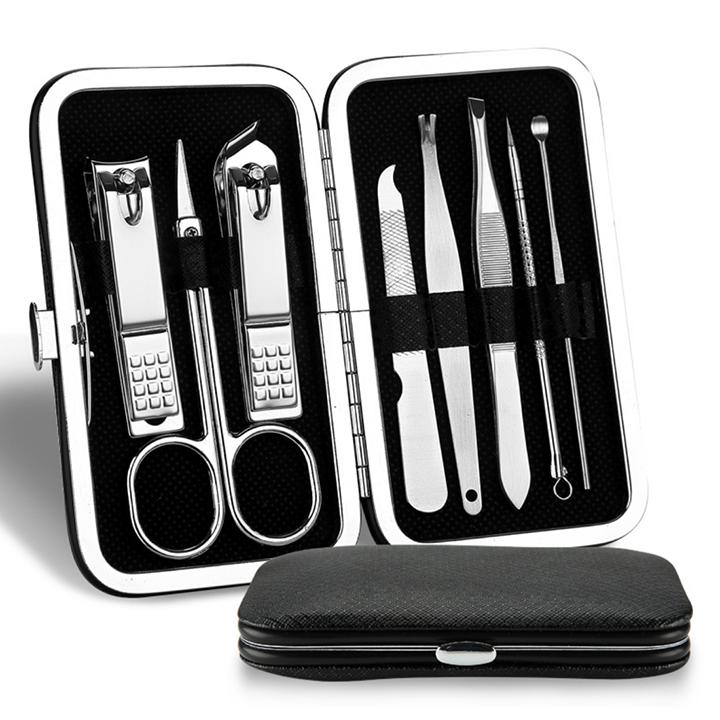 Bộ dụng cụ chăm sóc móng + tai + da bỏ túi #02