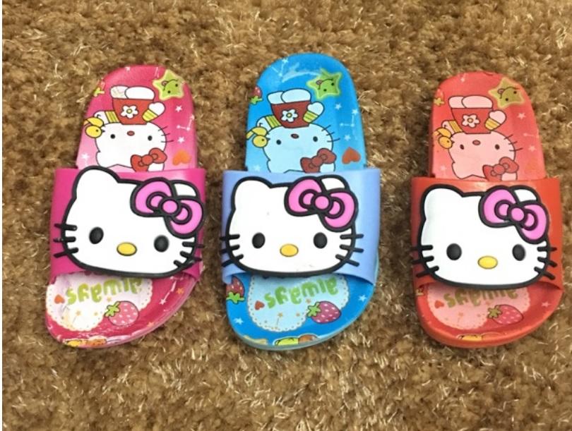 Dép hello kitty cho bé gái 40k