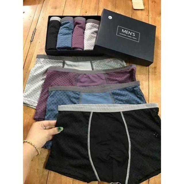 Combo 4 quần lót đùi nam