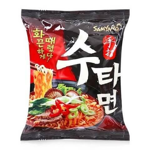 >> SO SÁNH GIÁ MÌ BÒ SAMYANG GÓI 120G | SAMYANG INSTANT NOODLES WITH BEEF FLAVOR, 120G | Shopee Lazada Sendo Tiki 2 Combo 10 Mì Bò Cay Nước Sutah Ramen Hot & Spicy Beef Flavor Samyang Hàn Quốc 120g (Gói)