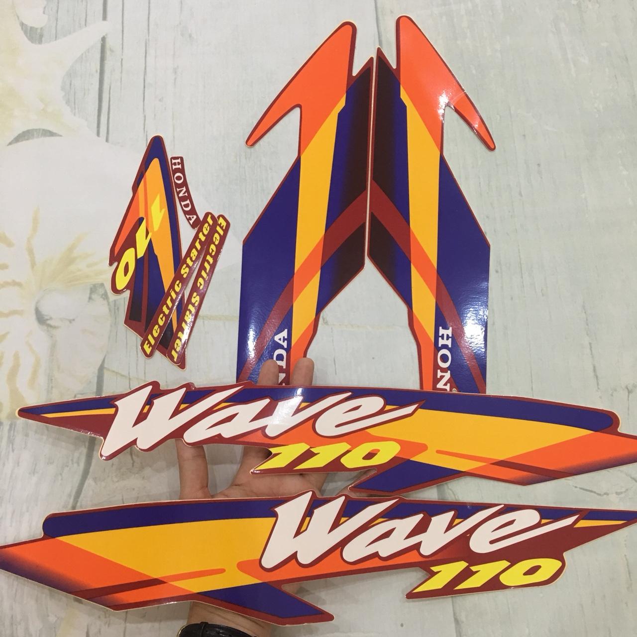 [Ơ giá hạ nhiệt] Rinh ngay tem dán sườn cho xe Wave 110 hàng hiếm cực đẹp và đặc biệt M80-camxanh-54