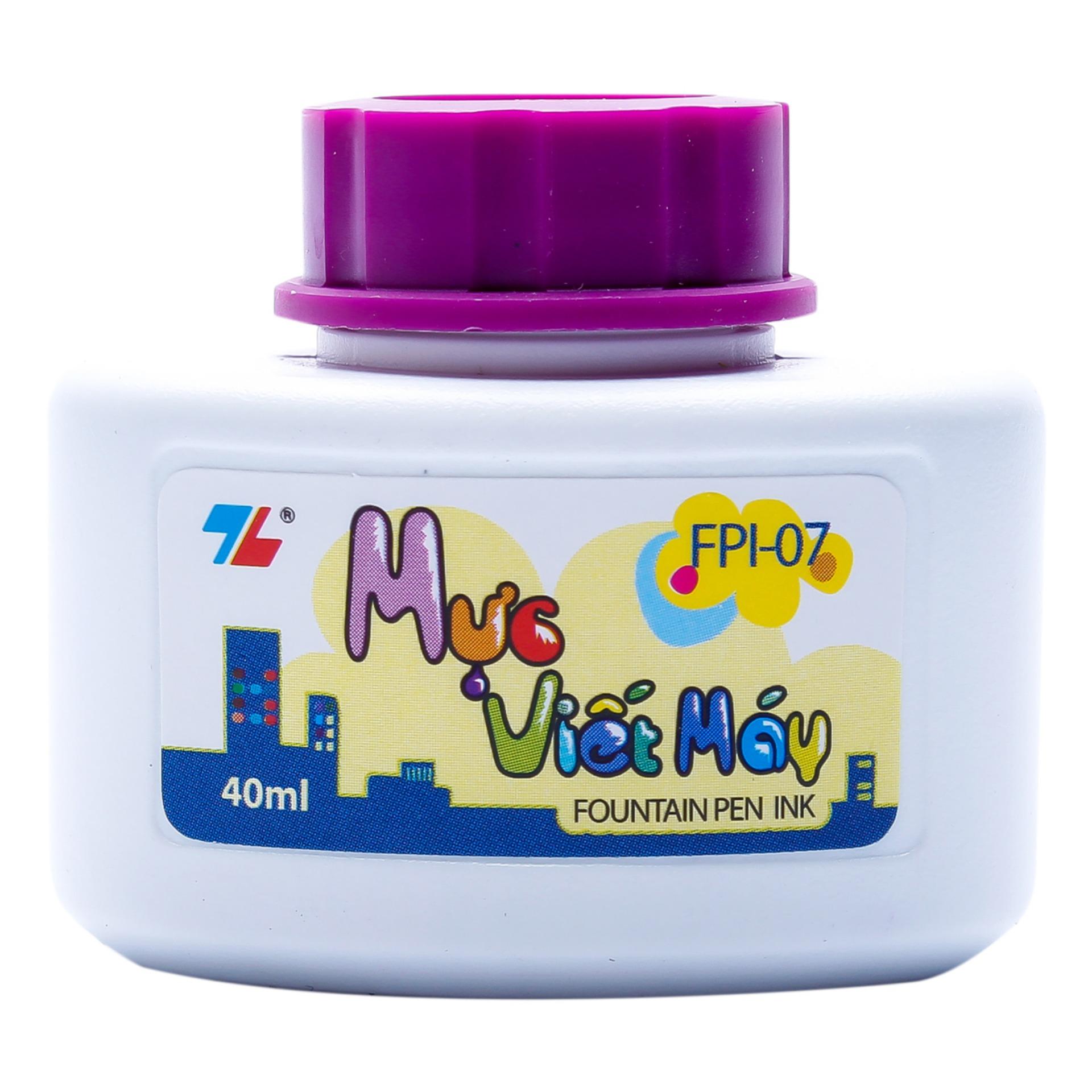 [HCM]BỘ 4 HỘP MỰC BÚT MÁY THIÊN LONG FPI-07 (CHỌN MÀU MỰC)