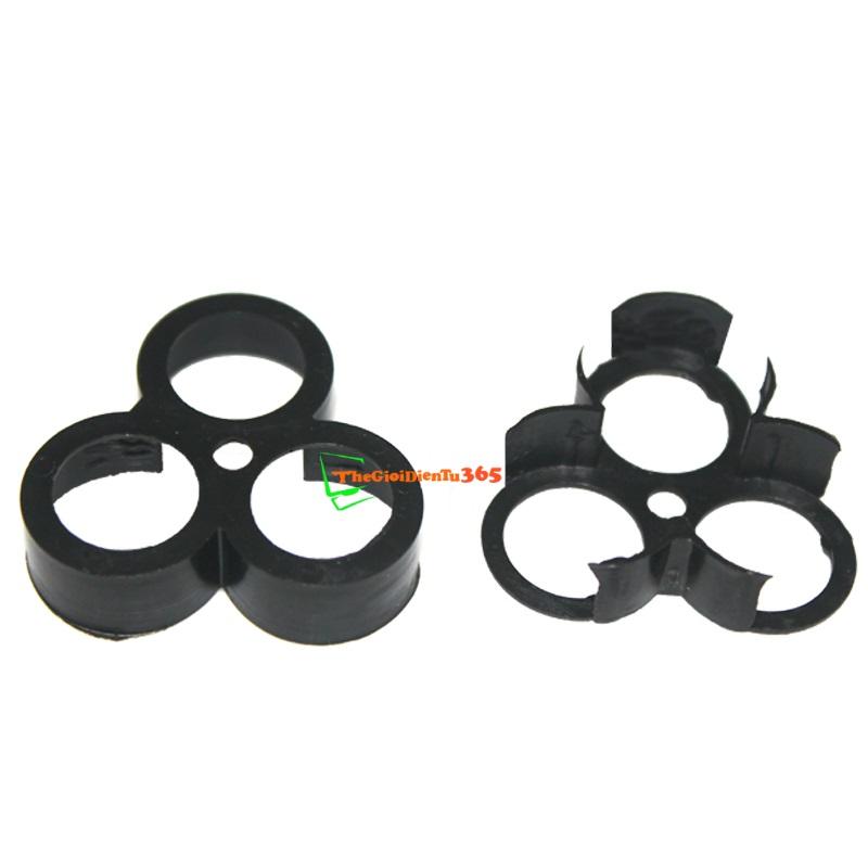 Combo 5 khung đế pin 18650 3cell tam giác