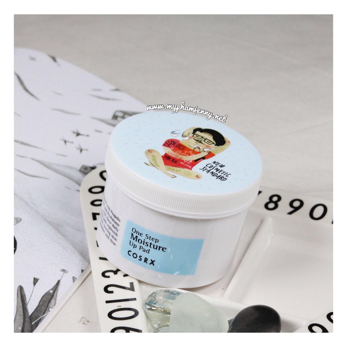 Bông cấp ẩm cosrx one step moisture up pad