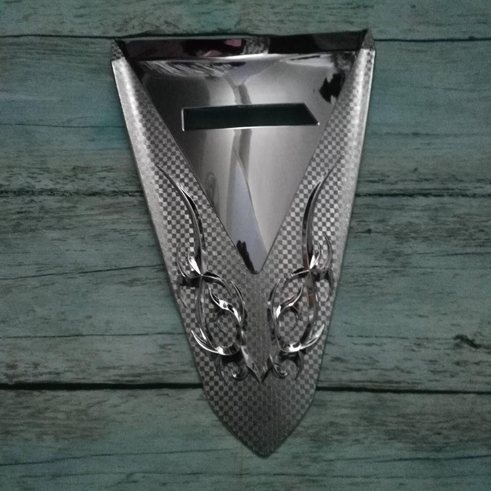 ốp mặt nạ mạ crom xe lead 2013>2015