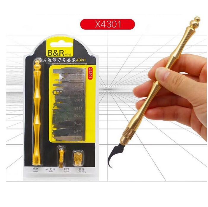 Bộ dụng cụ sửa iphone cpu iphone a8 a9 a10 43in1
