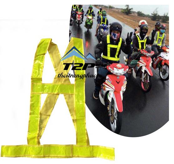 dây áo phản quang đi phượt