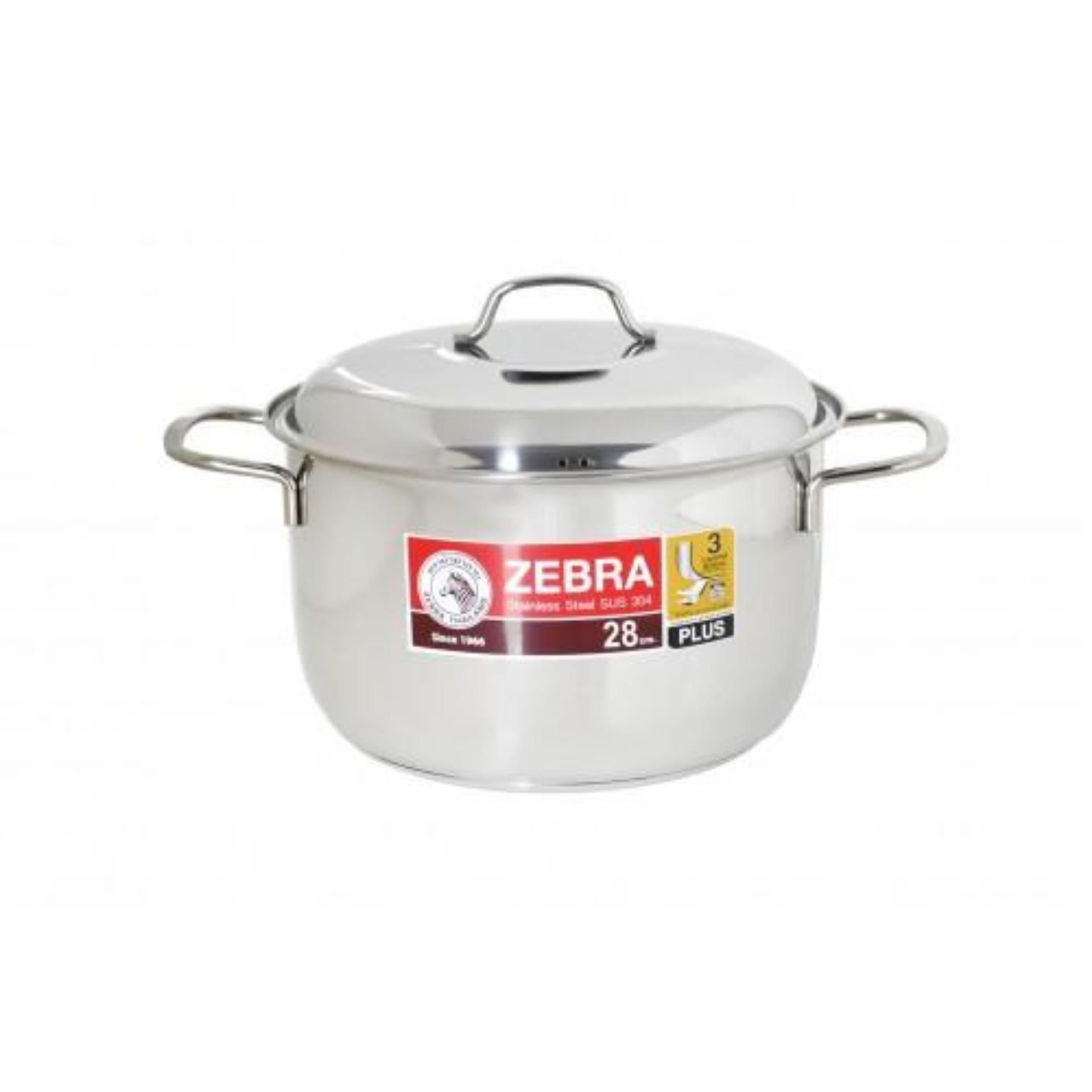 Nồi inox 3 đáy Zebra Extreme Infinity 18cm-2.5L-162286. Nhập khẩu Thái Lan, inox 304 cao cấp siêu bền, tuyệt đối an toàn cho sức khỏe