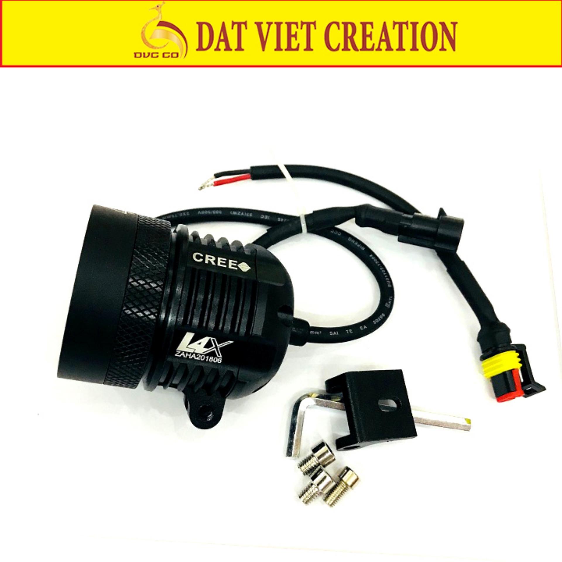 Đèn led trợ sáng xe máy, ô tô L4X Dat Viet Creation