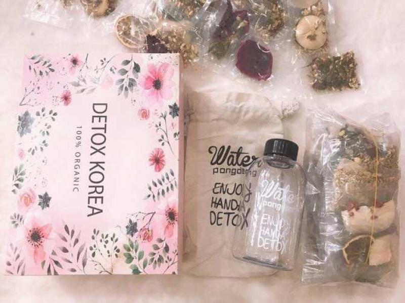 Bộ trái cây detox kèm bình Pongdang