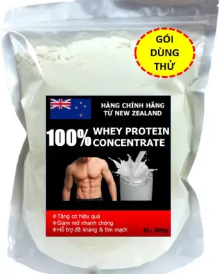 [HCM]WHEY PROTEIN CONCENTRATE - GÓI 500G DÙNG THỬ