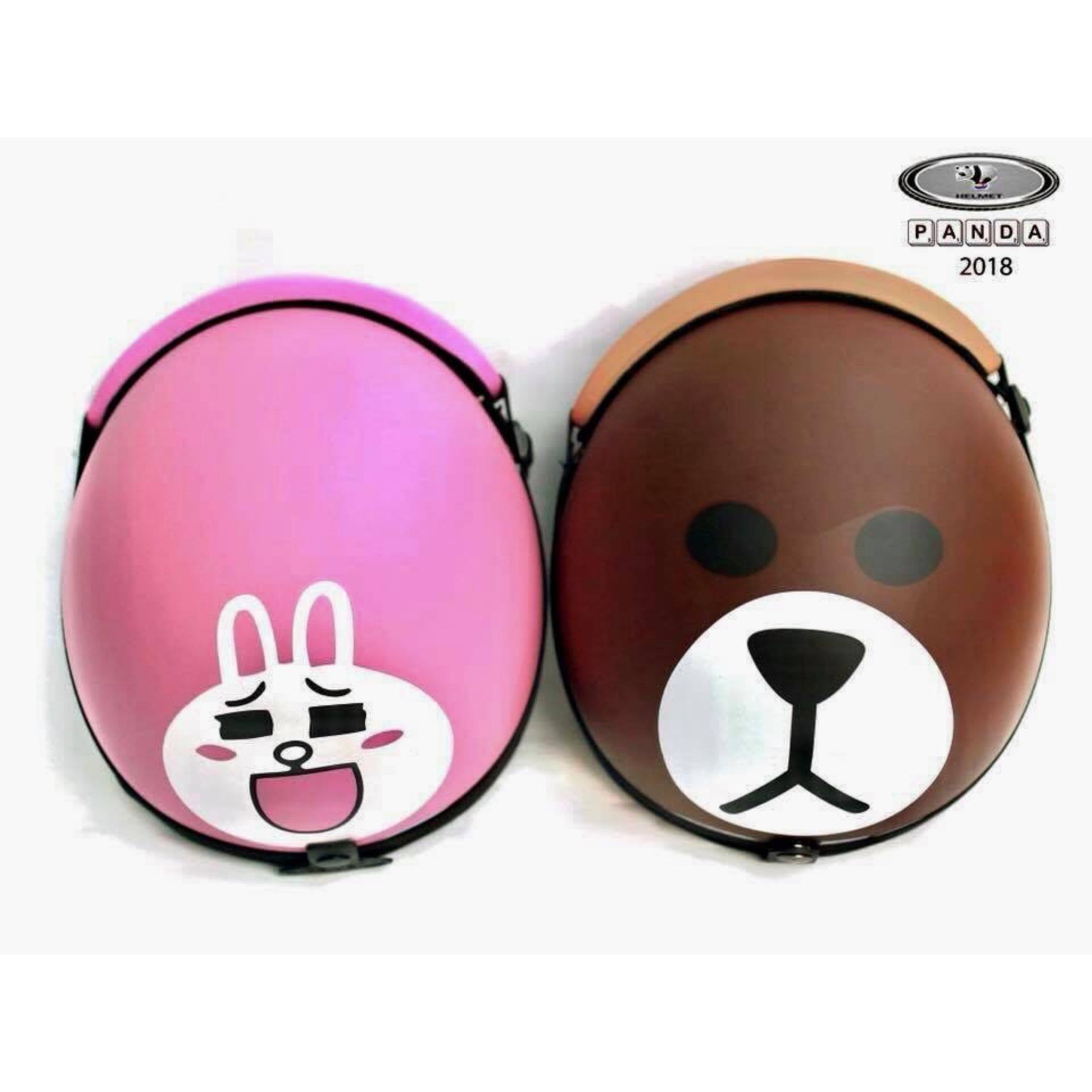 Hàng công ty : Compo Mũ phượt Gấu Brown + Kính Phi Công