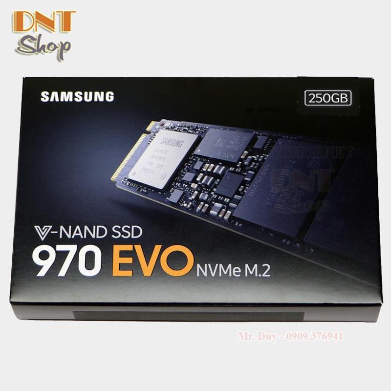 Ổ cứng SSD Samsung 970 EVO PCIe NVMe V-NAND M.2 2280 250GB (MZ-V7E250BW)