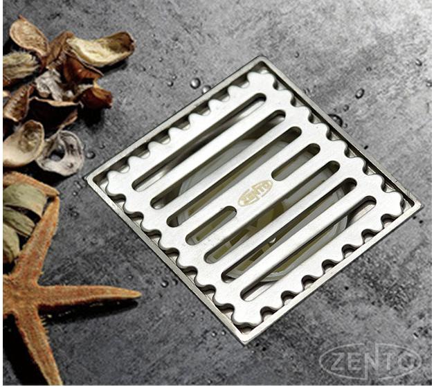Phễu thoát sàn chống mùi inox Zento TS130-L