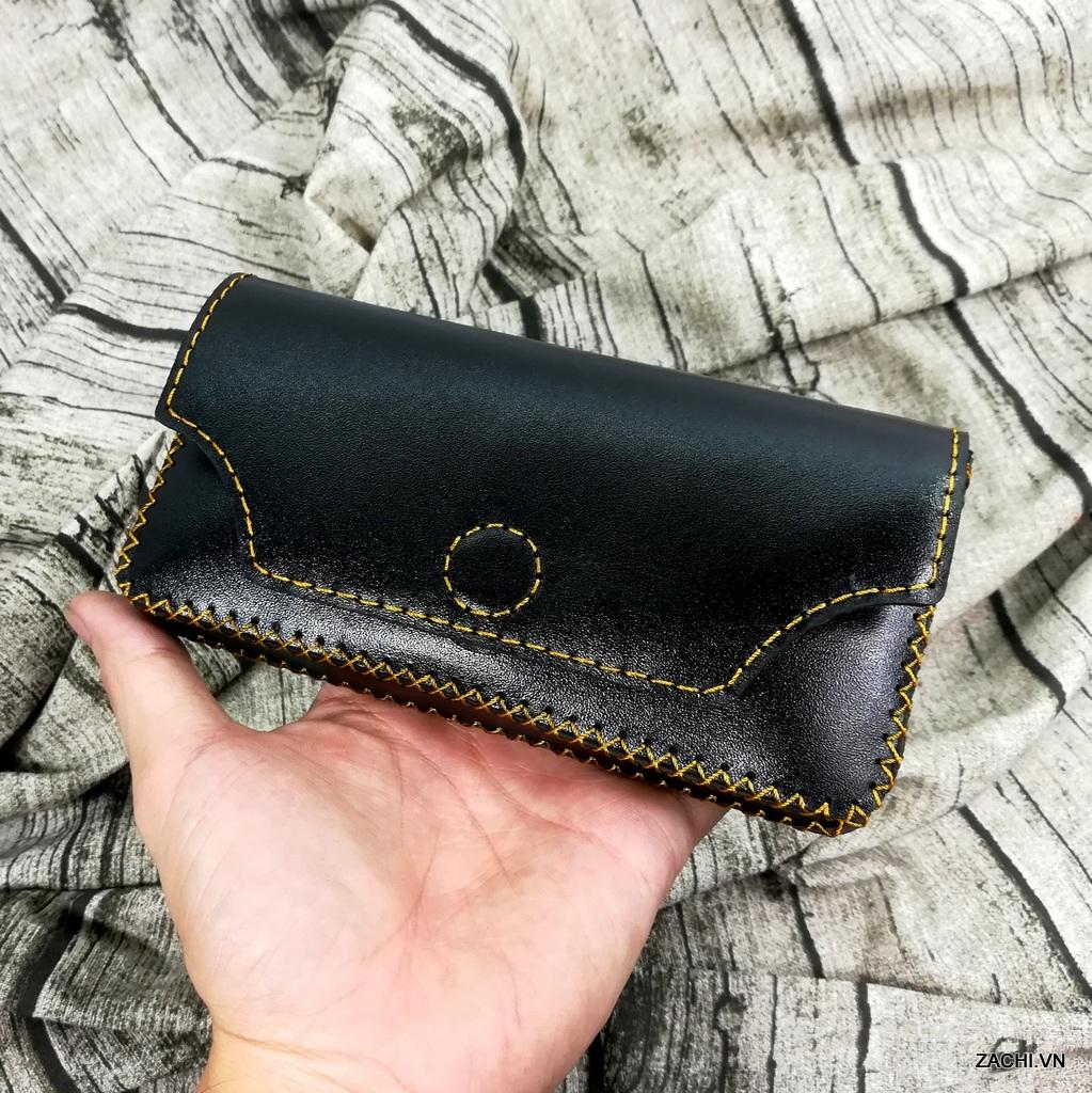 Túi đeo hông túi đeo thật lưng túi đeo ngang bụng đựng điện thoại da bò handmade -ZC9723