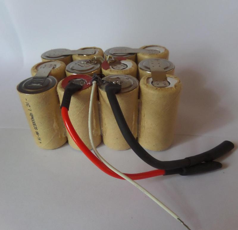 Bảng giá Pack Pin Ni-Mh - 14.4V - SC3000 mAh - Nâng cấp pin cho robot hút bụi HOVO510