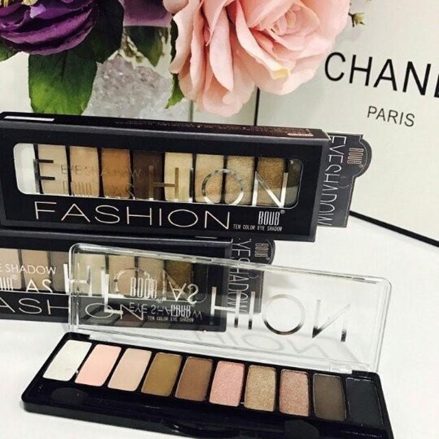 Phấn mắt Fashion BOUB 10 tont màu mắt sành điệu nhập khẩu
