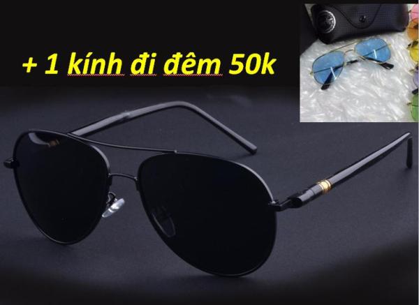 Giá bán KÍNH MÁT NAM CAO CẤP T136 + TẶNG KÍNH ĐI ĐÊM - N0788