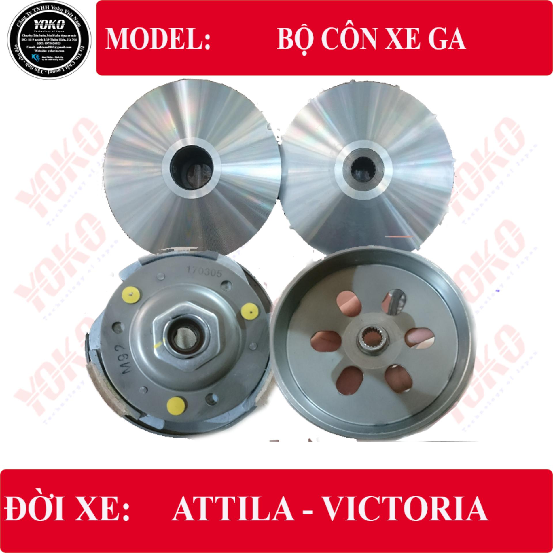 Combo bộ côn trước + bộ côn sau Attila Victoria