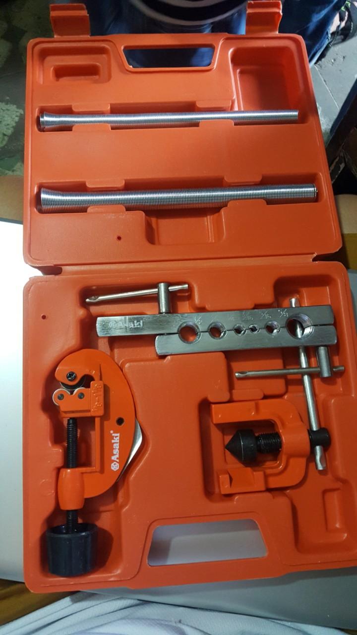 Bộ lã ống đồng 7 chi tiết asaki ak-3821