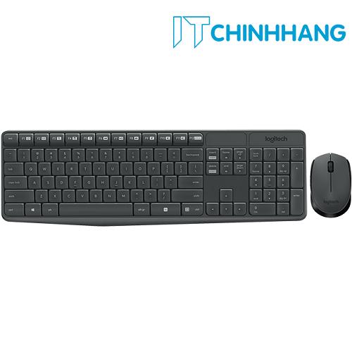 Combo bàn phím chuột không dây LOGITECH MK235 - Hãng Phân Phối Chính Thức