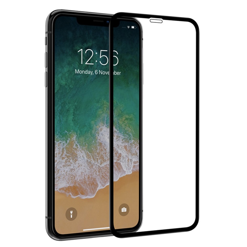 Miếng Dán Kính Cường Lực 5D Full Keo Cho iPhone XR (6.1 inch) - Đen