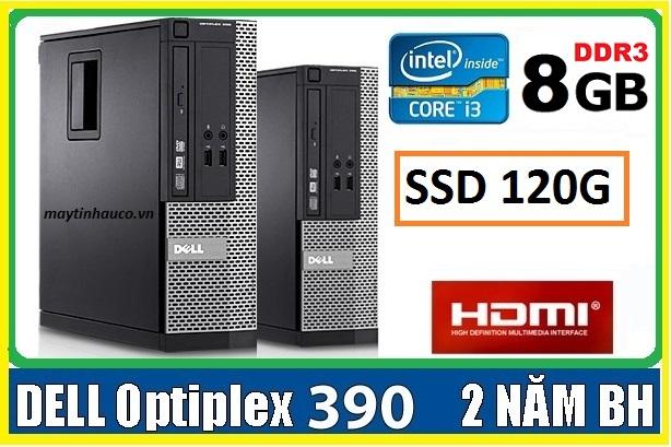 Máy tính để bàn đồng bộ dell optiplex 390 ,có hdmi , tặng usb wifi , dây hdmi bàn di chuột - hàng nhập khẩu