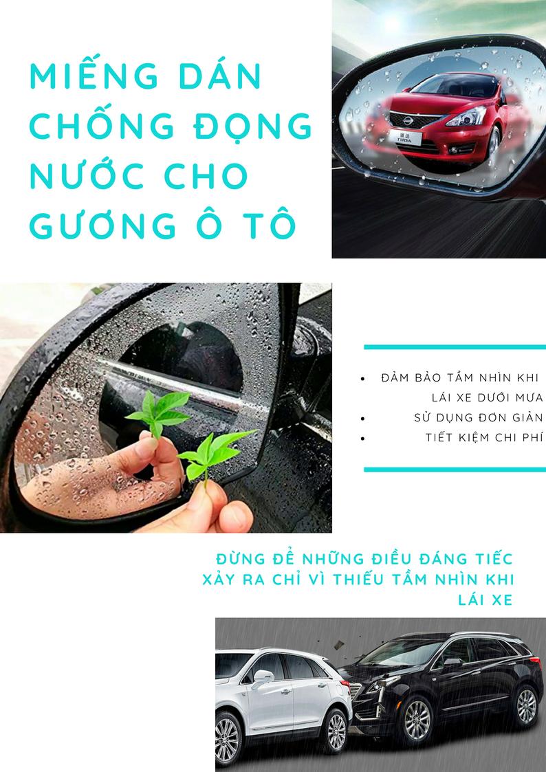 Miếng dán chống nước gương ô tô