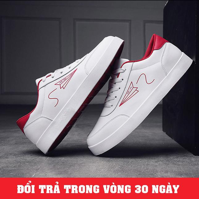 Giày Sneaker Nam Trắng Hottrend (Giá Siêu Sốc) - KINGSHOES (KS22)