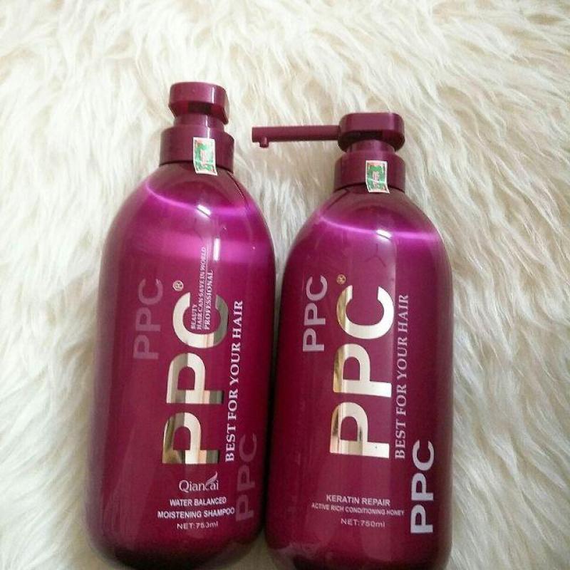 Cặp gội/xả phục hồi tóc hư tổn PPC Best For Your Hair 750ml (1 gội + 1 xả) nhập khẩu
