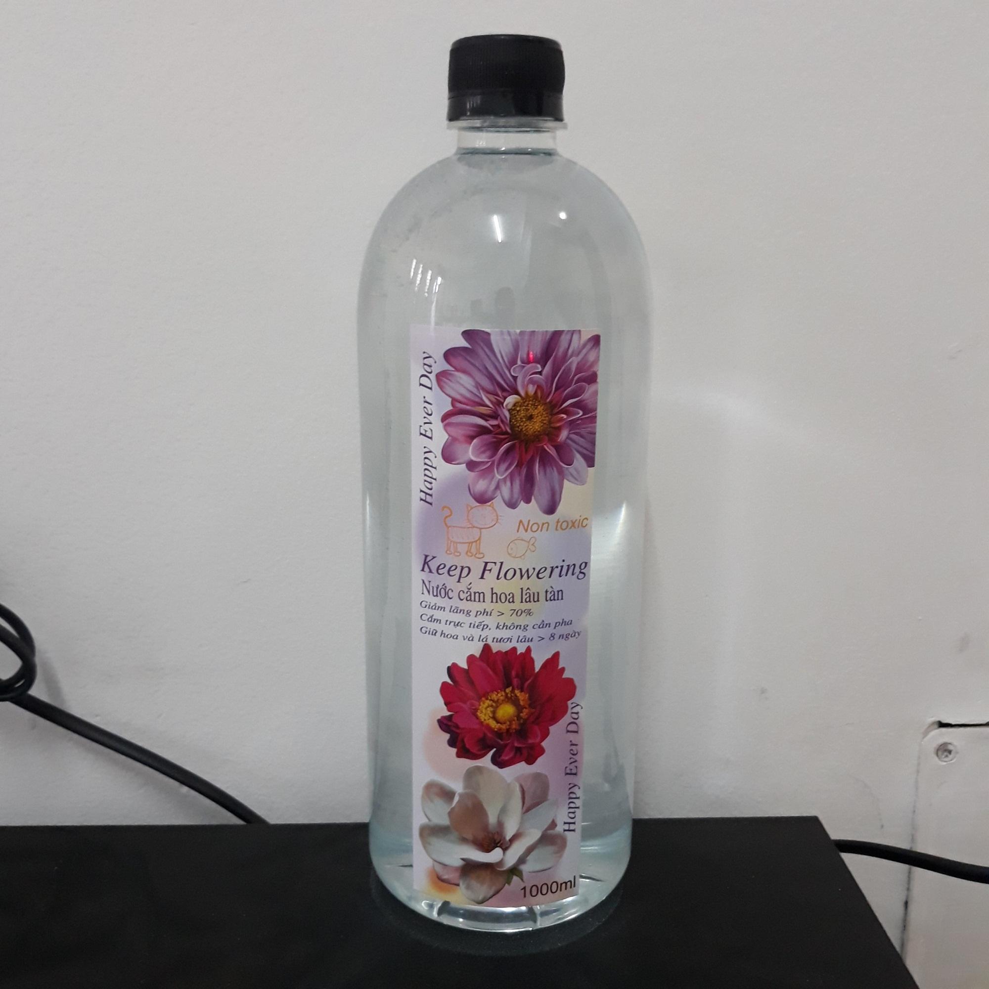 [HCM]Nước giữ hoa lâu tàn KEEP FLOWERING 1000ml