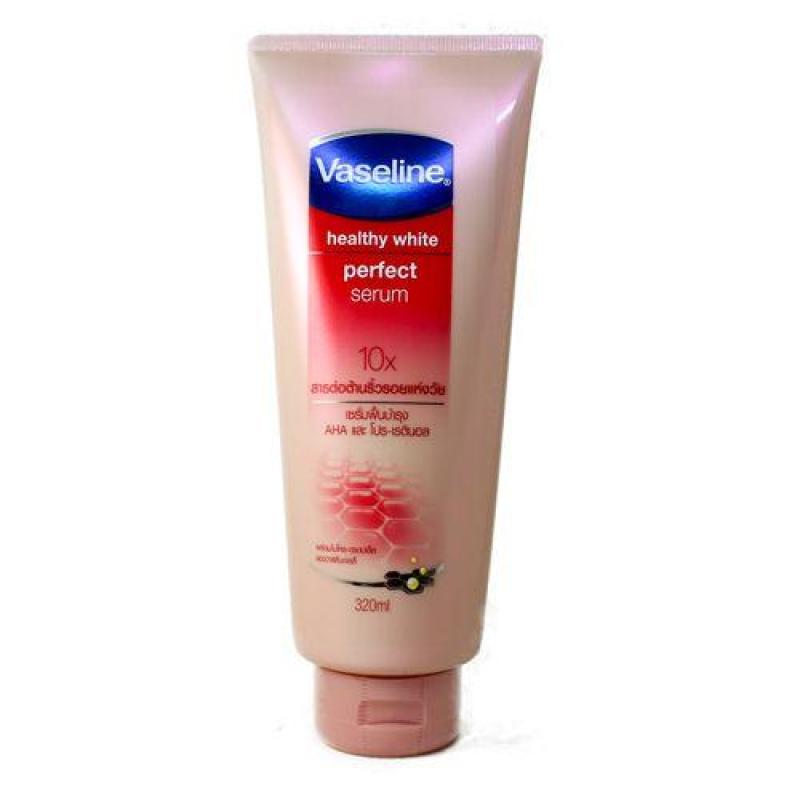 Dưỡng Thể Vaseline Healthy White Perfect Serum X10 320ml