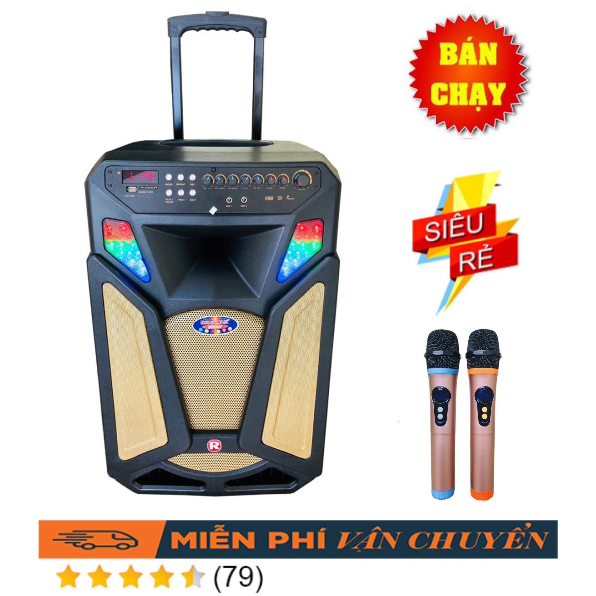 Loa kéo di động ronamax u15a - 4 tấc model 2019 cực hay