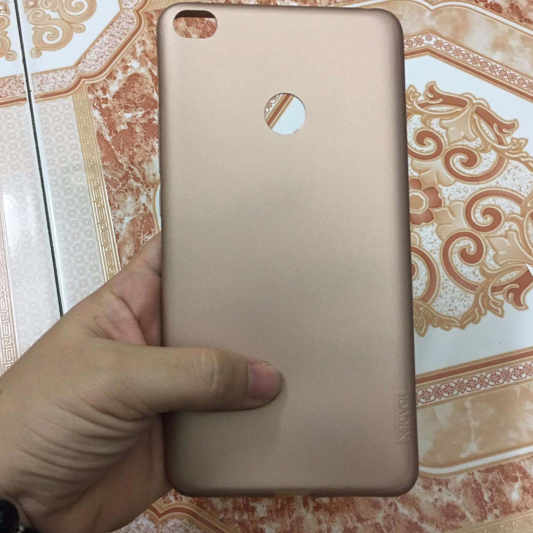Ốp lưng dẻo X-Level dành cho xiaomi mimax2 tặng kính cường lực