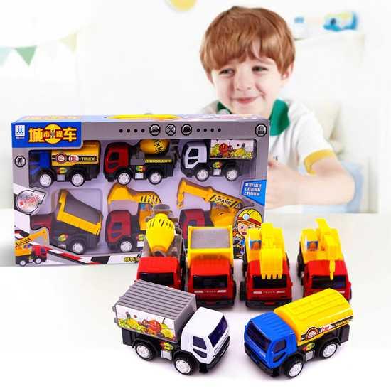 Bộ xe công trình chạy đà cao cấp, Bo 6 xe cong trinh chay da chac chan