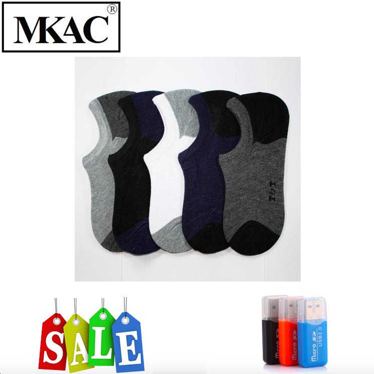 Combo 5 đôi vớ lười nam tiện lợi + Tặng kèm Đầu đoc thẻ nhớ
