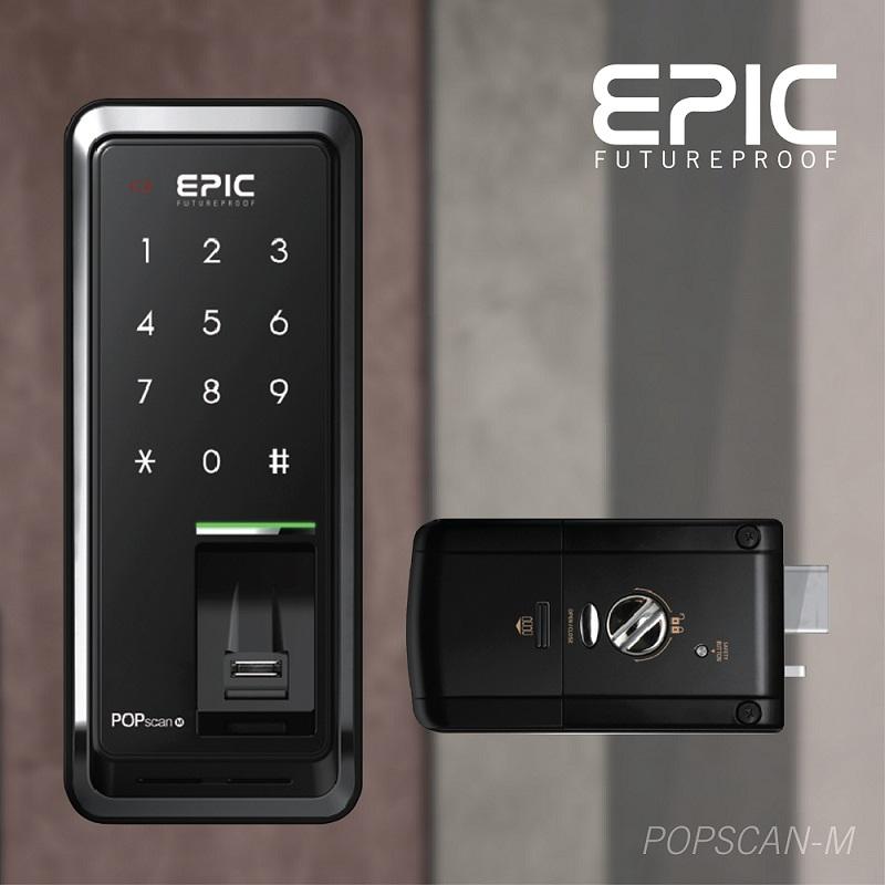 Khóa cửa vân tay pop scan